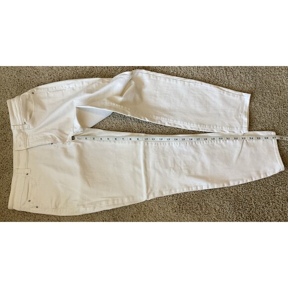 Ann Taylor, Women’s, The Skinny Ankle, Curvy Fit, White, Size: 8 - Picture 4 of 5